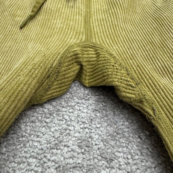 Pink By Victoria's Secret Active Ribbed Leggings Womens Medium Green Compression - Picture 12 of 16